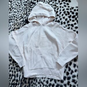 Edikted Cream Hoodie Sweatshirt
